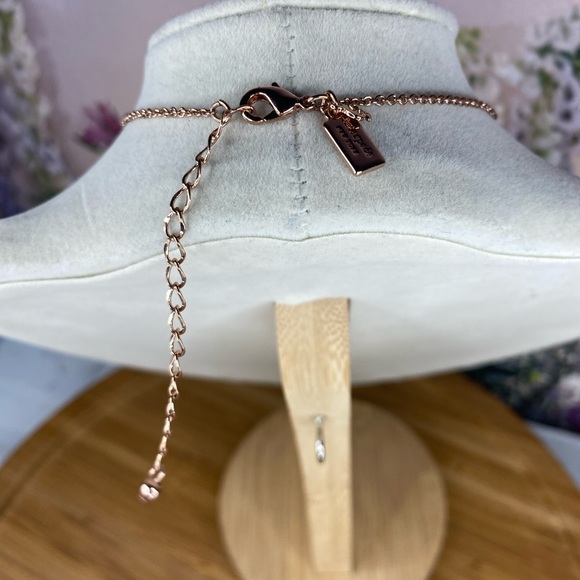 Kate Spade Spot The Spade Rose Gold Necklace - Picture 3 of 4